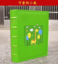 6R photo album 8 inch photo can be put 100 album eight inch plastic album insert family small book