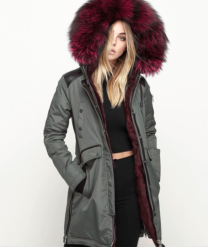 Canadian Classy Export Goods Nb Outdoor Wind-Resistant and Cold-Resistant Parka Coat with Hair Removable Hood Collar down Jacket Canadian Classy Export Goods Nb Outdoor Wind-Resistant and Cold-Resistant Parka Coat with Hair Removable Hood Collar down Jacket