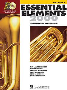 【预售】Essential Elements for Band - Tuba Book 1 with Eei: Tuba in C (B.C.)