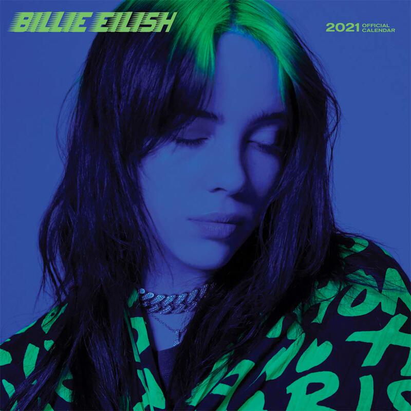 English Original Version Billie Eilish 2021 Official Calendar Billie Eilish 2021 Official Calendar Book Artbook Autobiography Poster Merchandise Music