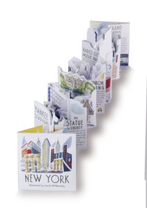 英文原版 小开本全景立体书：纽约 New York: A 3D Keepsake Cityscape
