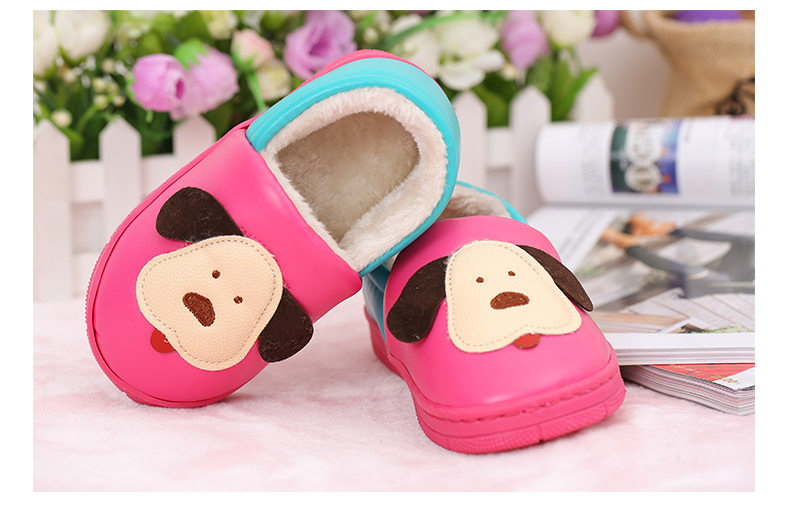 Pantoufles enfants en autre pour hiver - semelle autre - Ref 1009755 Image 37