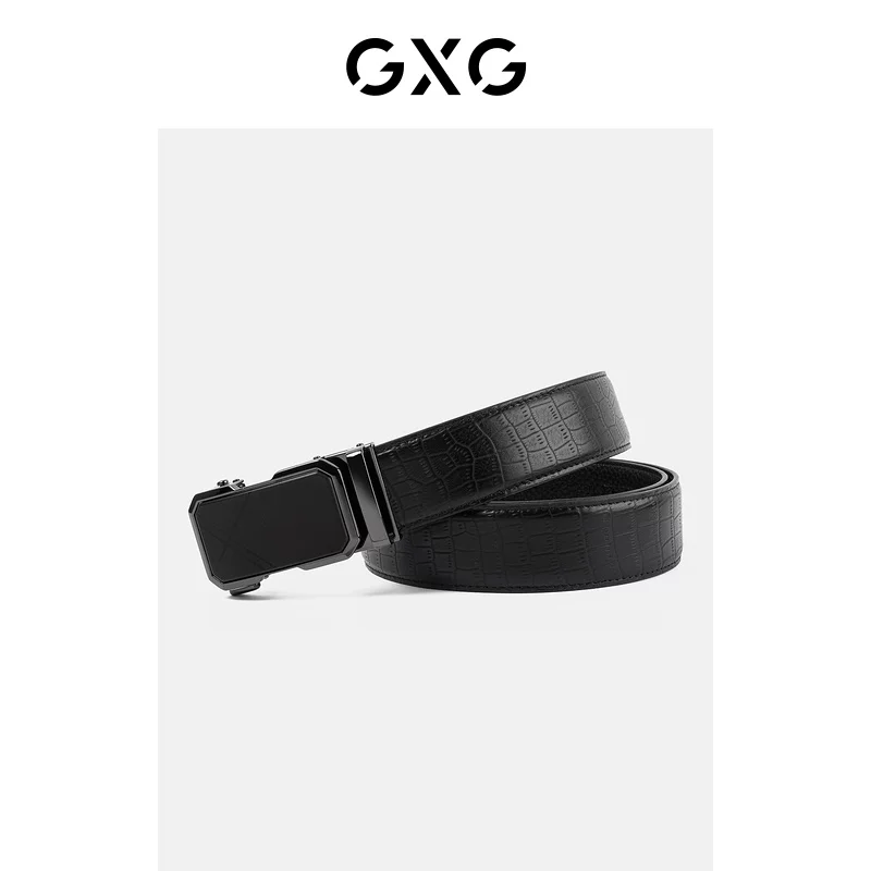 Leather belt, genuine leather, cowhide