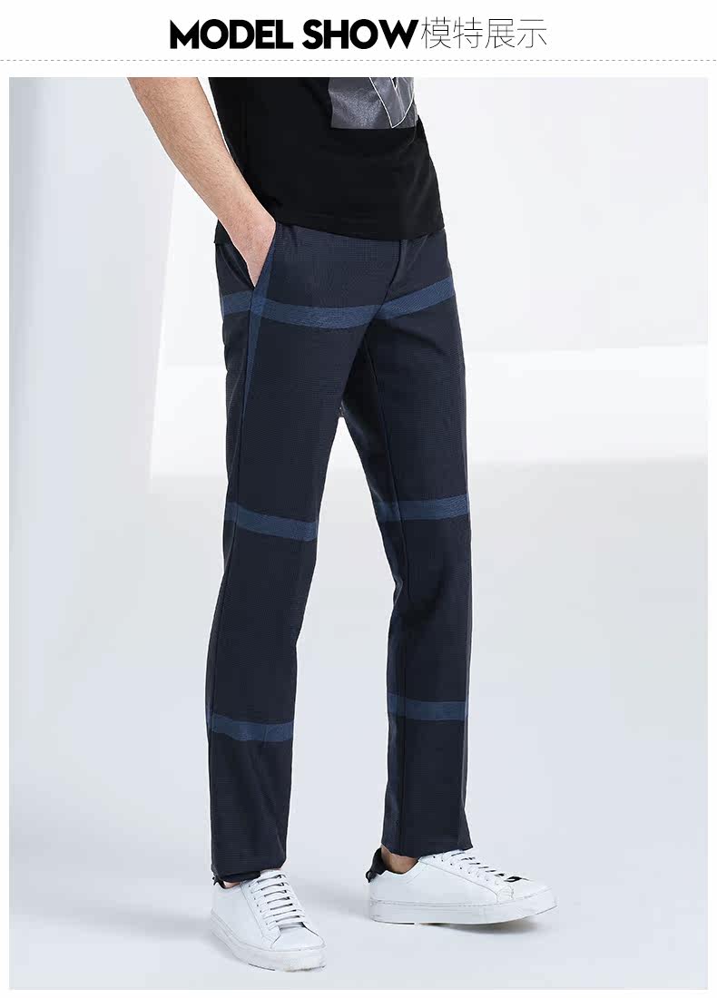 Pantalon La fibre de polyester 51% laine 49% - Ref 1467530 Image 12
