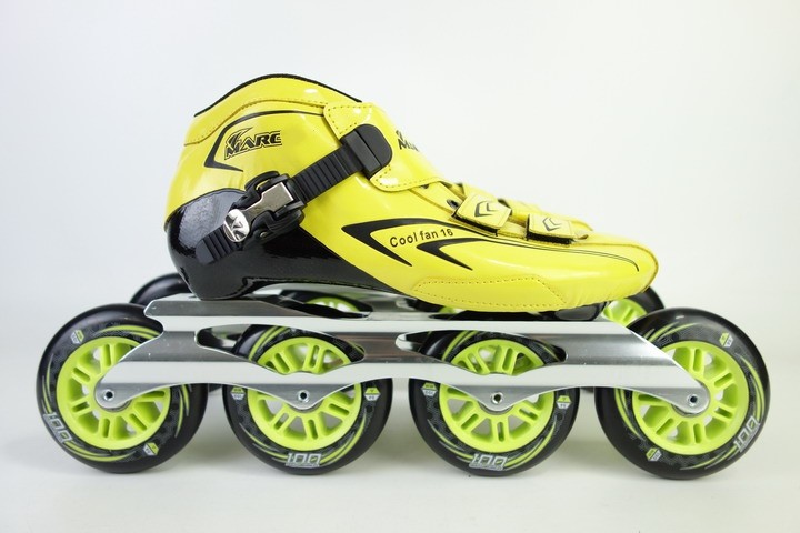 Broken code adult professional speed roller skates men's professional speed skates 4*100RB in-line racing roller skates