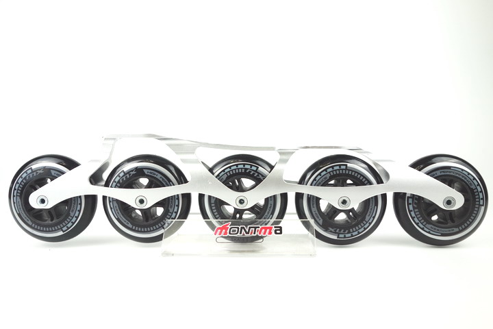 Adult Dry Ice 5 Wheels Rack Professional Speed Skating Shoes Speed Skating 5 Wheels Skating Shoes 5 * 82 Closest To Land Skating Feel