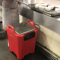 Large capacity commercial insulation barrel 304 stainless steel inner tank insulation soup bucket rice insulation barrel rice insulation barrel delivery insulation barrel