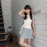 Дорожная короткая футболка с коротким рукавом, защита от солнца, с вышивкой, по фигуре