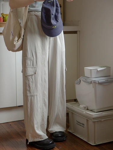 Японские тонкие штаны для отдыха, оверсайз, свободный крой