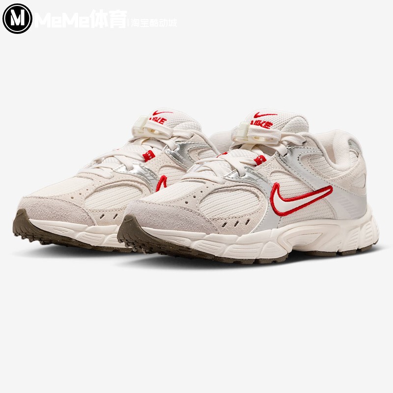 Nike 2026 Year of the Horse Limited Edition New Year Model V5 Rnr Big Kids Red and White Color-Block Dad Shoes Iq9794-011