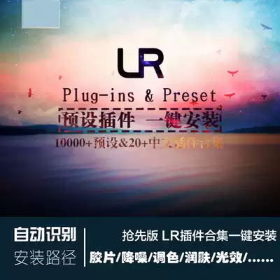 LR preset Japanese small fresh negatives portrait landscape color grading filter plug-in collection material package one-click installation#