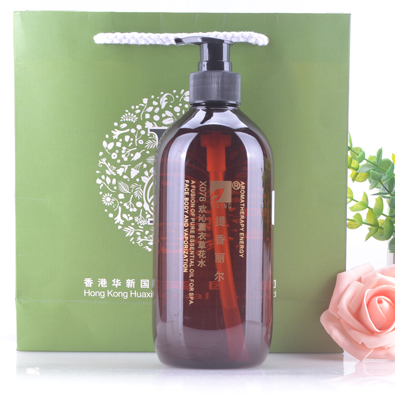 Huaxin X078 Tixiang Lihuan Lavender Lavender Flowers Water 500ml Balance Grease Clear And Control Oil Tender Skin Moisturizing