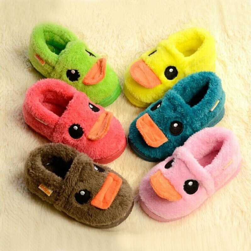 Chaussons enfants en suède pour hiver - semelle caoutchouc - Ref 1016270 Image 11