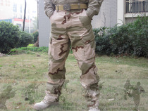 Sansha camouflage pants training pants overalls outdoor sports pants desert color wear-resistant scratch cloth