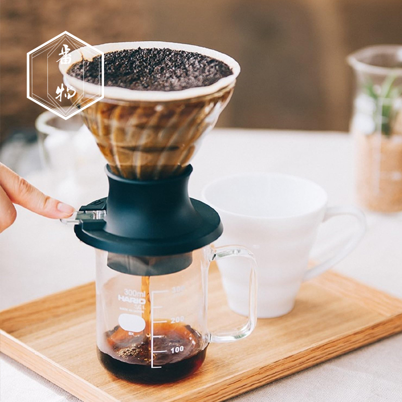Japanese Original Imported Hario Smart Cup V60 Coffee Filter Cup Hand-Brewed Coffee Filter Glass Drip Filter Set