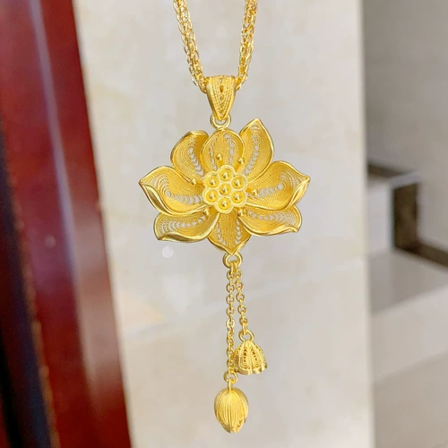 Ювелирное украшение с кисточками, защитный амулет, подвеска, золотое ожерелье, ретро цепочка, делается под заказ