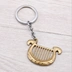 Trò chơi giảm giá mới xung quanh Zelda Harp Matel Keychain Mặt dây chuyền - Game Nhân vật liên quan