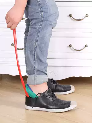Plastic shoes, pull out, long handle, household shoe lift, do not ask for itching, scratching, wearing shoes, artifact, lazy