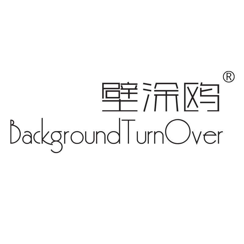 壁涂鸥创意图案模板的LOGO