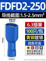 Полностью изолированные 6,3 пружины 1,5-2,5 квадратных метров (100 штук)