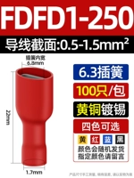 Полностью изолированные 6,3 пружин 0,5-1,5 квадратных метров (100 штук)