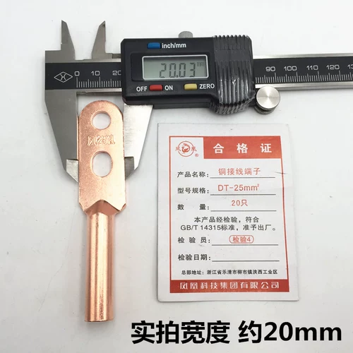 Phoenix DTS Двойная дыра медная проводная терминал Медная медная -концентрированная медная нос заблокированное бронзовое национальное стандарт.
