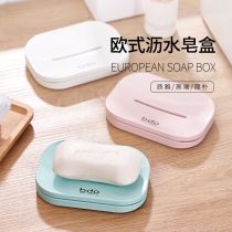 Soap box drain creative personality simple European home bathroom bathroom soap box student dormitory soap box