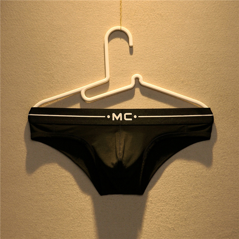 Men's Sexy, Comfortable, Breathable Underwear, Modal Cotton Low-Waist Bikini, Youth Stylish Trendy Triangle Briefs