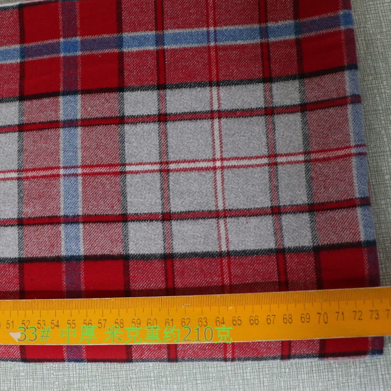 vải kẻ sọc mùa xuân và mùa thu flannel hạn áo vải Scotland chải bông sợi, nhuộm của 2 mét miễn phí vận chuyển - Vải vải tự làm vải thun sọc