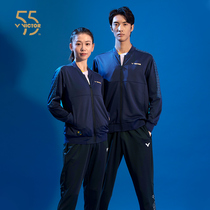 Victor Wickdo victory 55th anniversary of Badminton suit for men and women sports short sleeve T-shirt J-5503