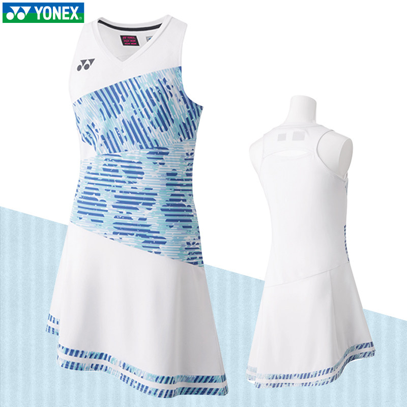 New YONEX YY Badminton Clothes Women's Model Dress Dress 20705EX
