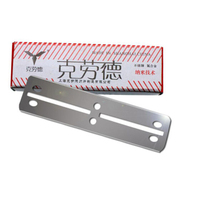 10-piece Claude Blade Folding Shaving Shaver Holder Facing Eyebrow Knife Holder Scraper