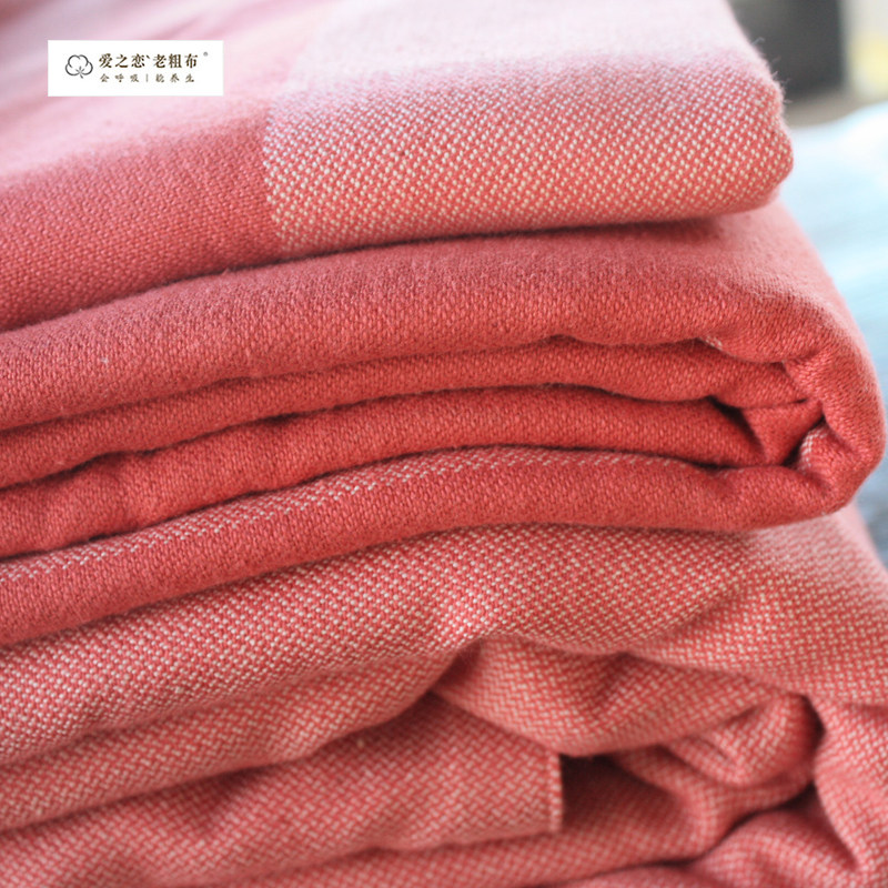 New cotton slope jaw jaw old rough sheet three pieces thicker soft baby anti-static fluorescent