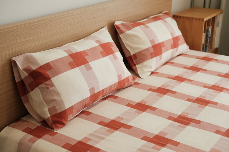 Mới twill jacquard cotton vải thô cũ tấm đơn mảnh dày ba mảnh cotton bốn mảnh set 1.82.0 - Khăn trải giường ga giường chống thấm nước