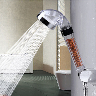 Shower pressurized spray head Handheld bath stick small flower sprinkled with shower Shower God shower Divine Instrumental Single Head Negative Ion