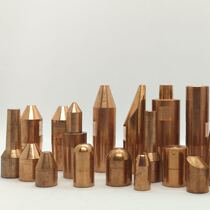 Spot welding machine tip resistance welding machine dian han tou welding head crzrcu straight electrode yang hua lv tong electrode