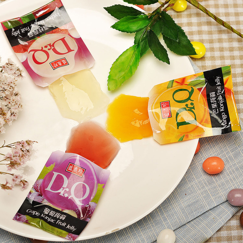 Taiwan imported Shengxiangzhen Dr Q Konjac Jelly Lychee Fruit Juice