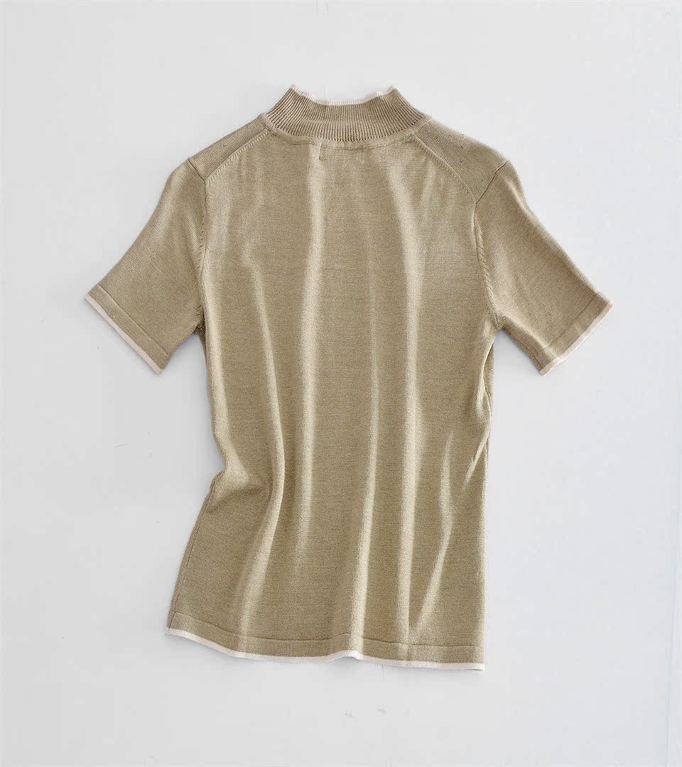 Áo thun dưa lưới top top áo len cotton cotton tay ngắn tay cotton thoáng mát cotton 12LD áo lên