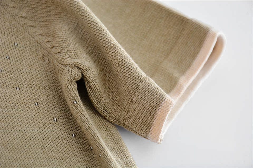 Áo thun dưa lưới top top áo len cotton cotton tay ngắn tay cotton thoáng mát cotton 12LD áo lên