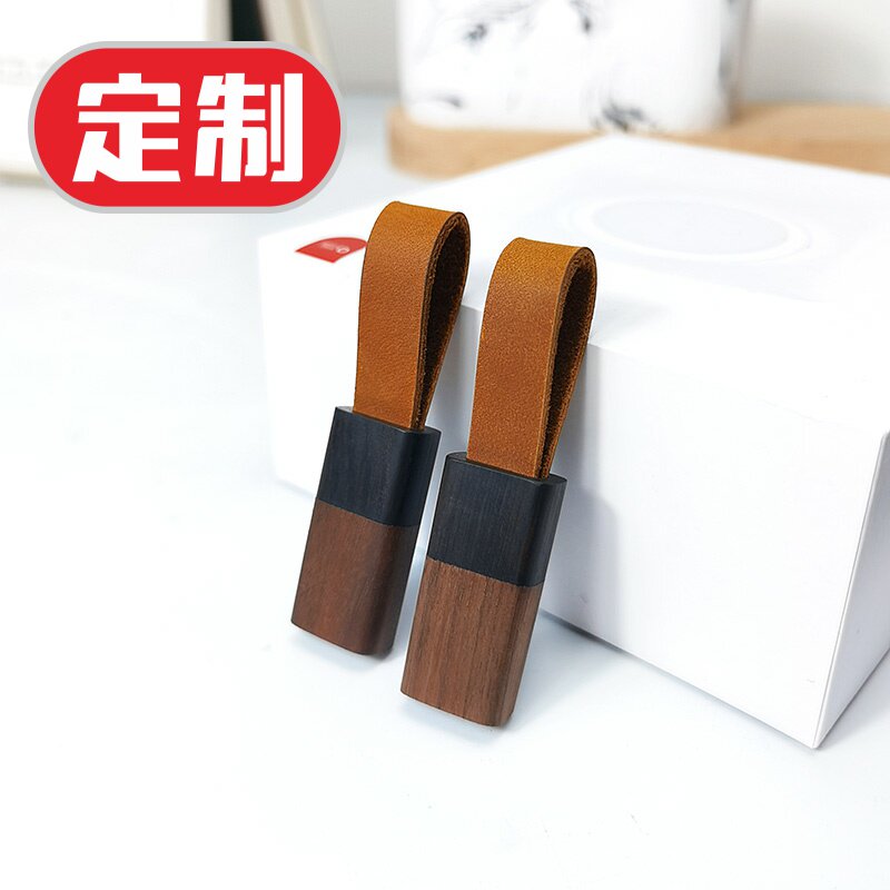 Creative Retro Wood With Body Dish 64g Lettering Birthday Gift Graduation Teacher's Festival Commemorative Business Goods Gift Customisation
