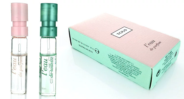 Peach Bear TOUS TOUCH Pink Green N nghịch ngợm Lady Lady thử nghiệm ống nước hoa mẫu 1,5ml * 2 - Nước hoa