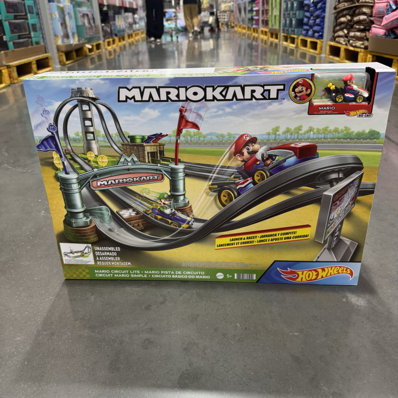 Sam's Hot Wheels Mario Ring Racing Track Set Alloy Car with Cool Design, Double-Track Toy Racing Car Sam's Hot Wheels Mario Ring Racing Track Set Alloy Car with Cool Design, Double-Track Toy Racing Car