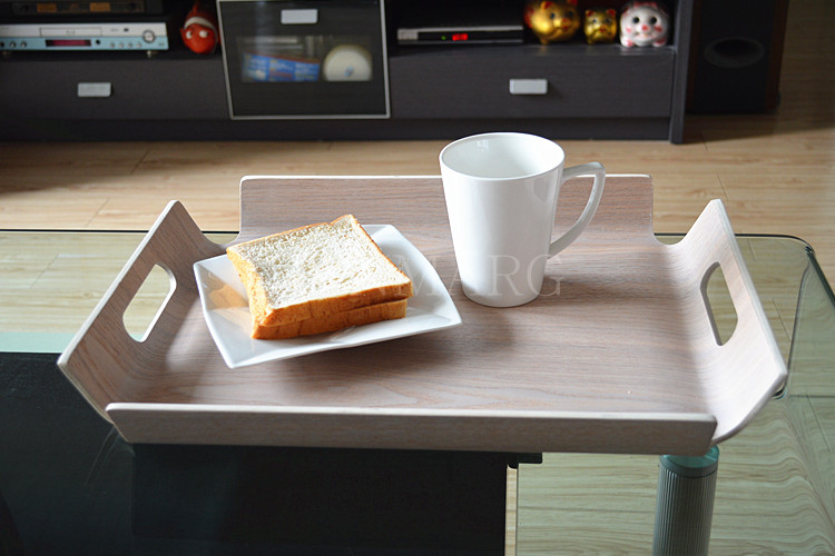 Khay bánh mì bằng gỗ, đĩa, mô hình đĩa gỗ, khay thời trang sáng tạo, khay trà, khay lưu trữ, đĩa trái cây - Tấm đũa gỗ mun
