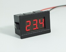 LED digital tube two-wire voltmeter DC5V-30V DC digital meter digital voltmeter head indicator display