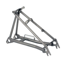 JL cloth BROMPTON titanium alloy after triangle ultra - light rear fork - weight 350 grams from the original plant