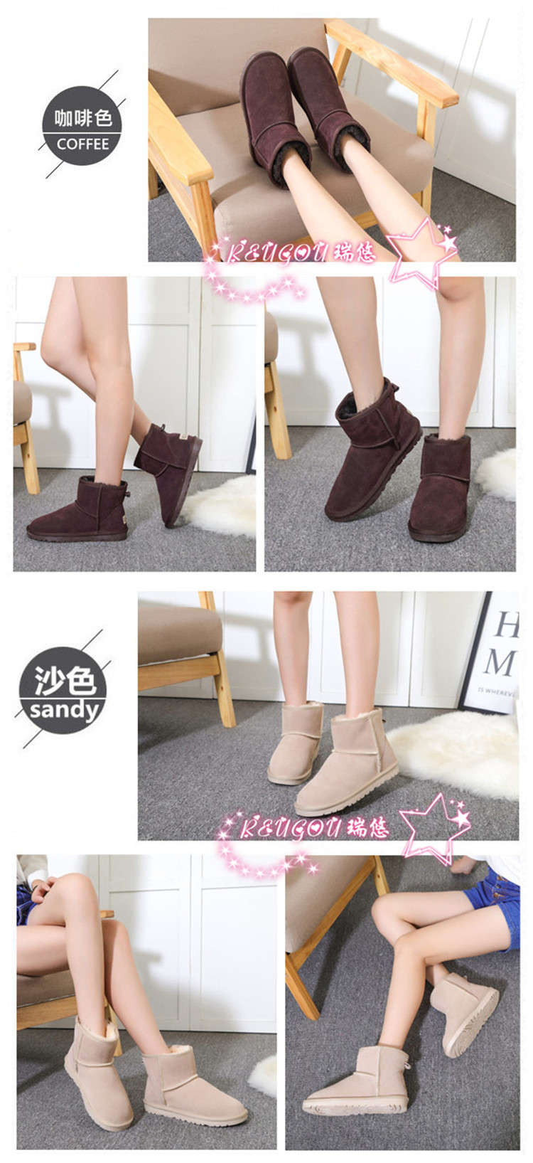 Bottes mi-saison femme REUGOU - Ref 3251626 Image 18