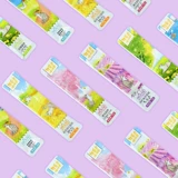 爱立方 Полоски кошек, полоски питания кошек, котята для взрослых, закуски для кошек, питание лосося, увеличение веса, 20 кусочков влажных зерен
