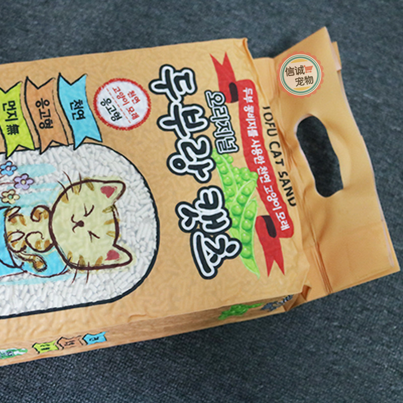 lovecat Korean original 7L tofu cat litter Deodorant Pet cat litter Cat litter