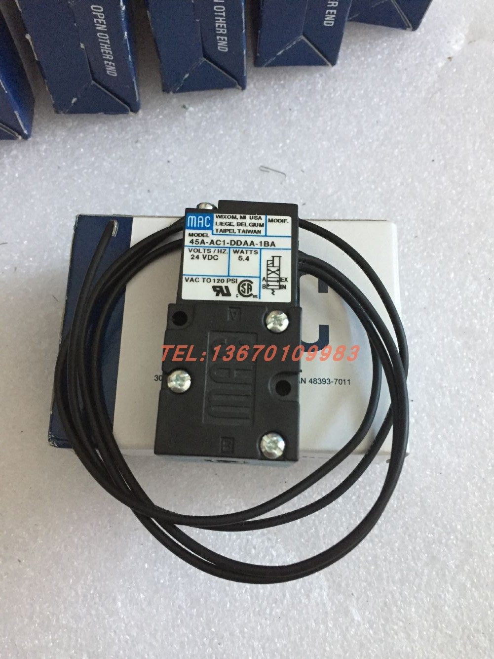 MAC Solenoid valve 45A-AC1-DDAA-1BA DDAJ-1KA 45A-AC1-DDFJ-1JB 1KJ 2KD