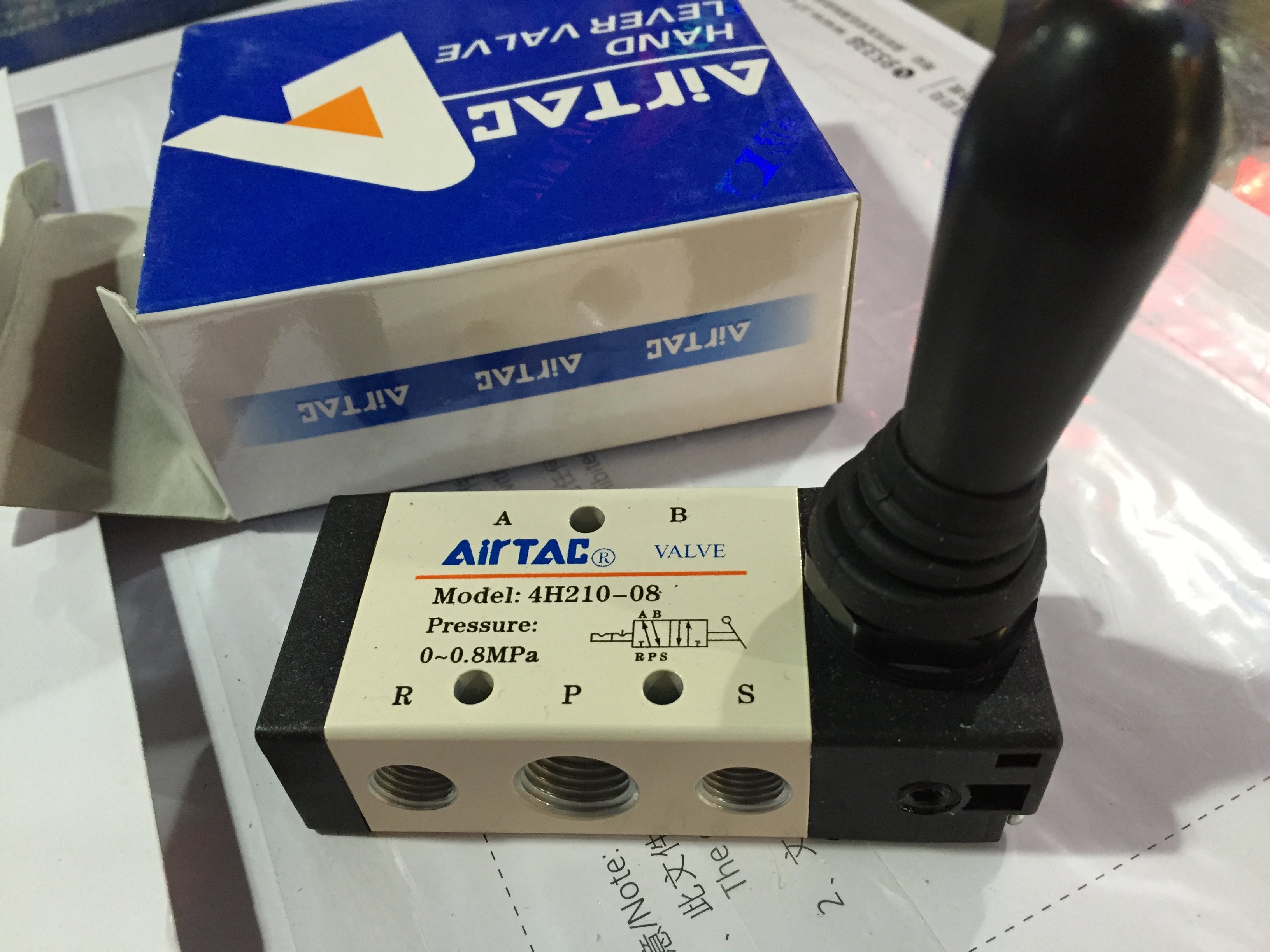 Yad passenger manual hand pull valve 4H210-08 4H310-10 4HV210-08 4R210-08